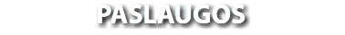 PASLAUGOS